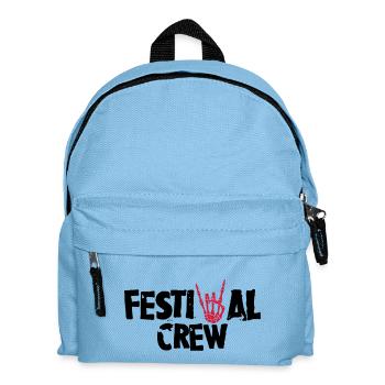 Festival Crew - Kinder Rucksack - Hellblau - Vorne