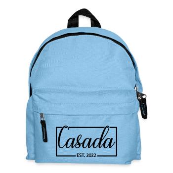 2022 Hochzeitstag verheiratete Frauen - Kinder Rucksack - Hellblau - Vorne