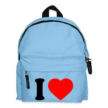 J’adore - Sac à dos Enfant - bleu clair - Devant