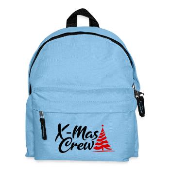Christmas Crew X-Mas Crew - Kids' Backpack - light blue - Front