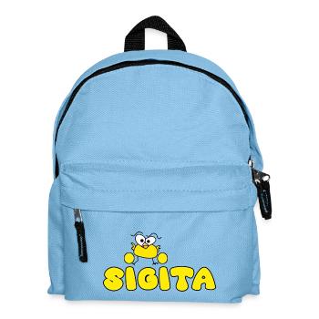 Sigita Poulet Jaune Sweet Name - Sac à dos Enfant - bleu clair - Devant