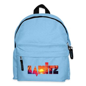Lanitz Tropen - Kinder Rucksack - Hellblau - Vorne