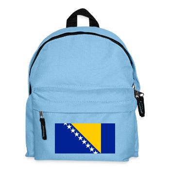 Bosnie-Herzégovine - Sac à dos Enfant - bleu clair - Devant