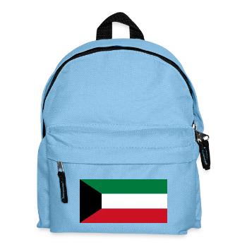 Kuwait - Kids' Backpack - light blue - Front