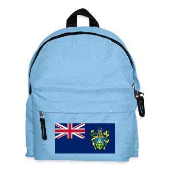 Pitcairninseln - Kinder Rucksack - Hellblau - Vorne