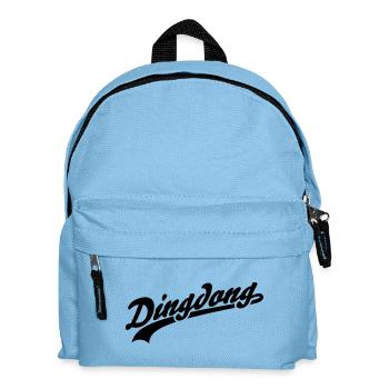 Dingdong - Kinder Rucksack - Hellblau - Vorne