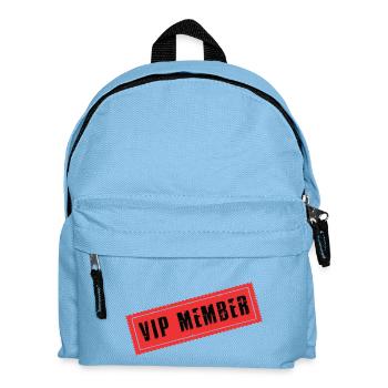 Vip Member - Kids' Backpack - light blue - Front