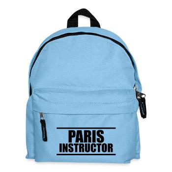 Paris Instructor - Kids' Backpack - light blue - Front