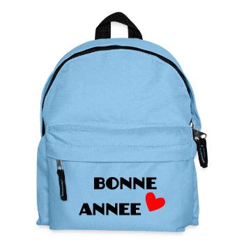 BONNE ANNEE. SAINT SYLVESTRE. NOUVELLE ANNÉE - Sac à dos Enfant - bleu clair - Devant
