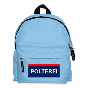 polterei_polterabend_jga_poltern_POLIZEI_WIEN_O - Sac à dos Enfant - bleu clair - Devant