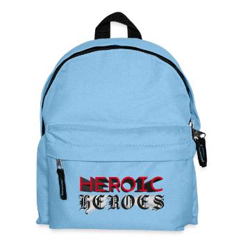 HEROIC HEROES - let's talk - Kids' Backpack - light blue - Front