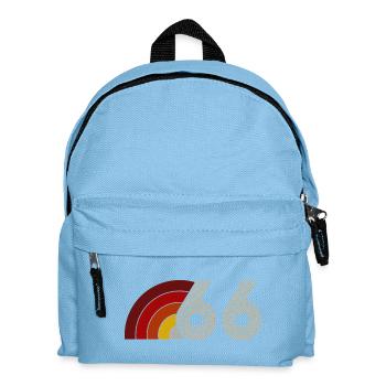 Vintage Astro 60 Years Sixties Party 1966 - Kids' Backpack - light blue - Front