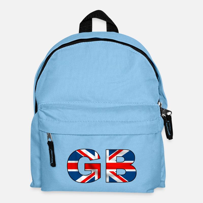GB Union Jack - Kids' Backpack - light blue