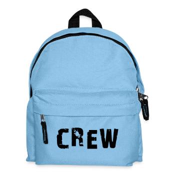 crew2 - Kinder Rucksack - Hellblau - Vorne
