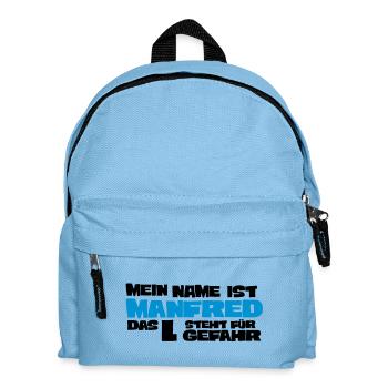 Manfred - Kids' Backpack - light blue - Front