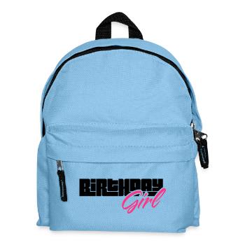 birthday girl - Kids' Backpack - light blue - Front