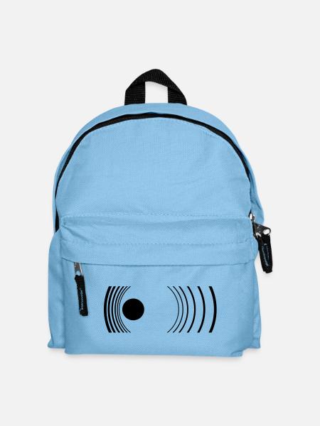 dopplereffekt - Kinder Rucksack - Hellblau