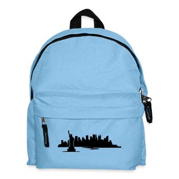 New York Skyline - United States - Sac à dos Enfant - bleu clair - Devant