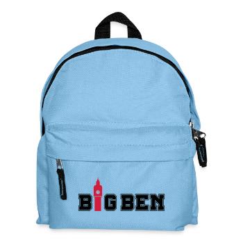 big_ben_02 - Kinder Rucksack - Hellblau - Vorne