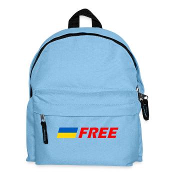 Ukraine - Kinder Rucksack - Hellblau - Vorne