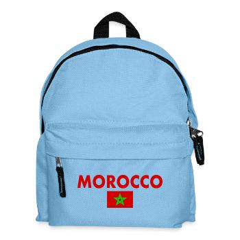 Morocco - Kids' Backpack - light blue - Front