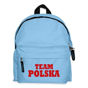 Team polska - Sac à dos Enfant - bleu clair - Devant