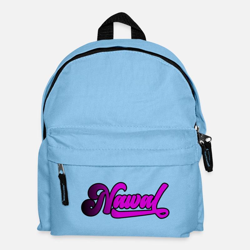 Nawal - Kinder Rucksack - Hellblau