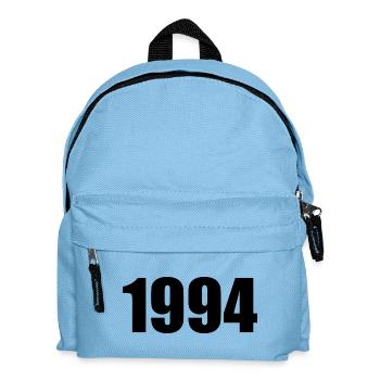 Personalize 1994 Birthday Template Design - Kids' Backpack - light blue - Front