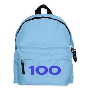 ANNIVERSARY. HAPPY BIRTHDAY. HAPPY BIRTHDAY. - Kids' Backpack - light blue - Front