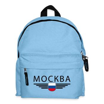 Moscow T-Shirt – Metropolis of Elegance - Kids' Backpack - light blue - Front