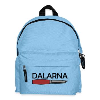 Dalarna - Kinder Rucksack - Hellblau - Vorne