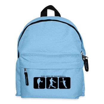 Baseball Softball USA Hardball Homerun Strike B - Kids' Backpack - light blue - Front