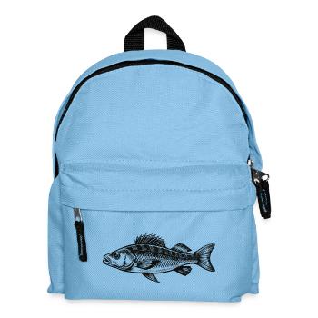 Bar - Pêcheur - Cadeau - Sac à dos Enfant - bleu clair - Devant
