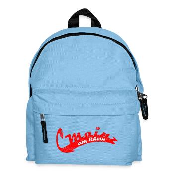Mainz - Kinder Rucksack - Hellblau - Vorne