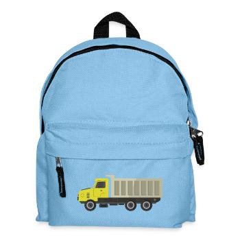 Lkw - Kinder Rucksack - Hellblau - Vorne