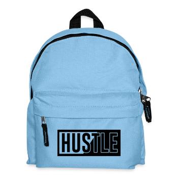 Hustle - Kids' Backpack - light blue - Front