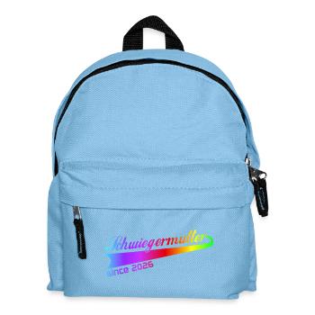 Mother-in-law 2026, best mother-in-law ever - Kids' Backpack - light blue - Front