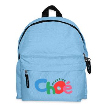 choe creative texte - Sac à dos Enfant - bleu clair - Devant