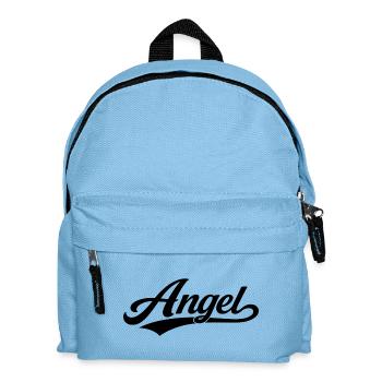 Nom d’ange, premier nom de famille - Sac à dos Enfant - bleu clair - Devant