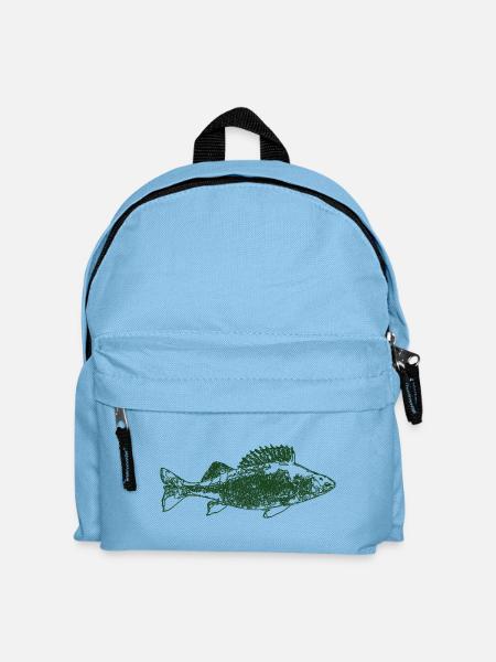 Barsch - Kinder Rucksack - Hellblau
