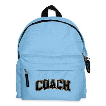 Coach - Trainer - Training - Sport - Kinder Rucksack - Hellblau - Vorne