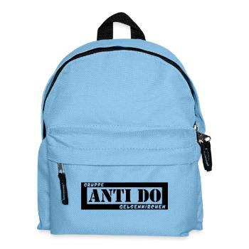 Anti Do - Kinder Rucksack - Hellblau - Vorne