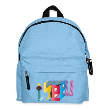 I U SEE - Kinder Rucksack - Hellblau - Vorne