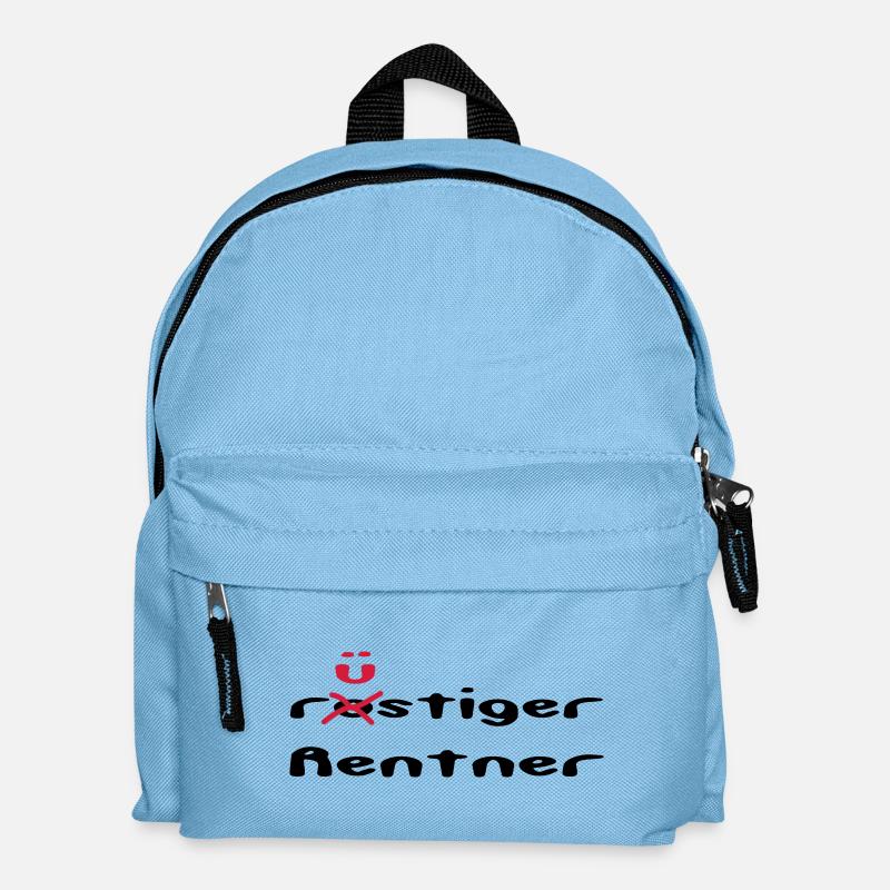 rusty / sprightly pensioner - Kids' Backpack - light blue