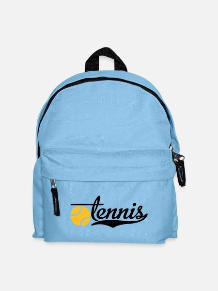 Tennis - Kinder Rucksack - Hellblau