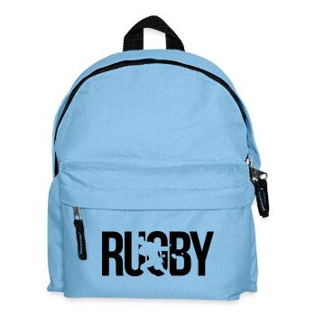 rugby - Kinder Rucksack - Hellblau - Vorne