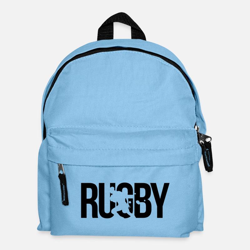 rugby - Sac à dos Enfant - bleu clair