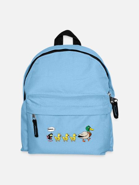 Le vilain petit canard - Sac à dos Enfant - bleu clair
