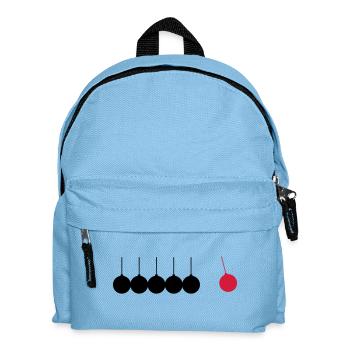 Physics, Pendulum - Kids' Backpack - light blue - Front