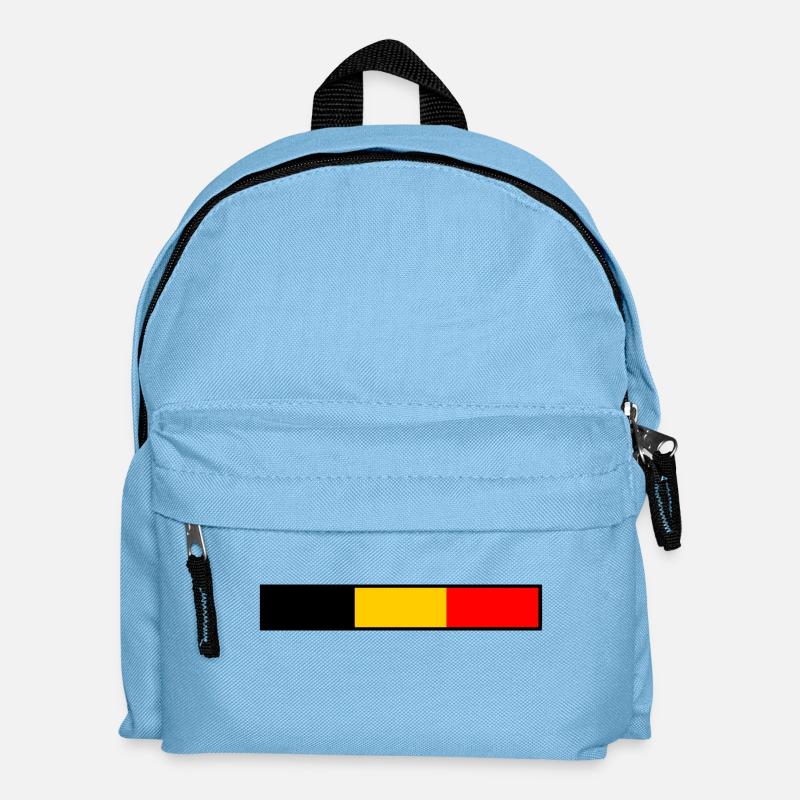 Belgien - Kinder Rucksack - Hellblau